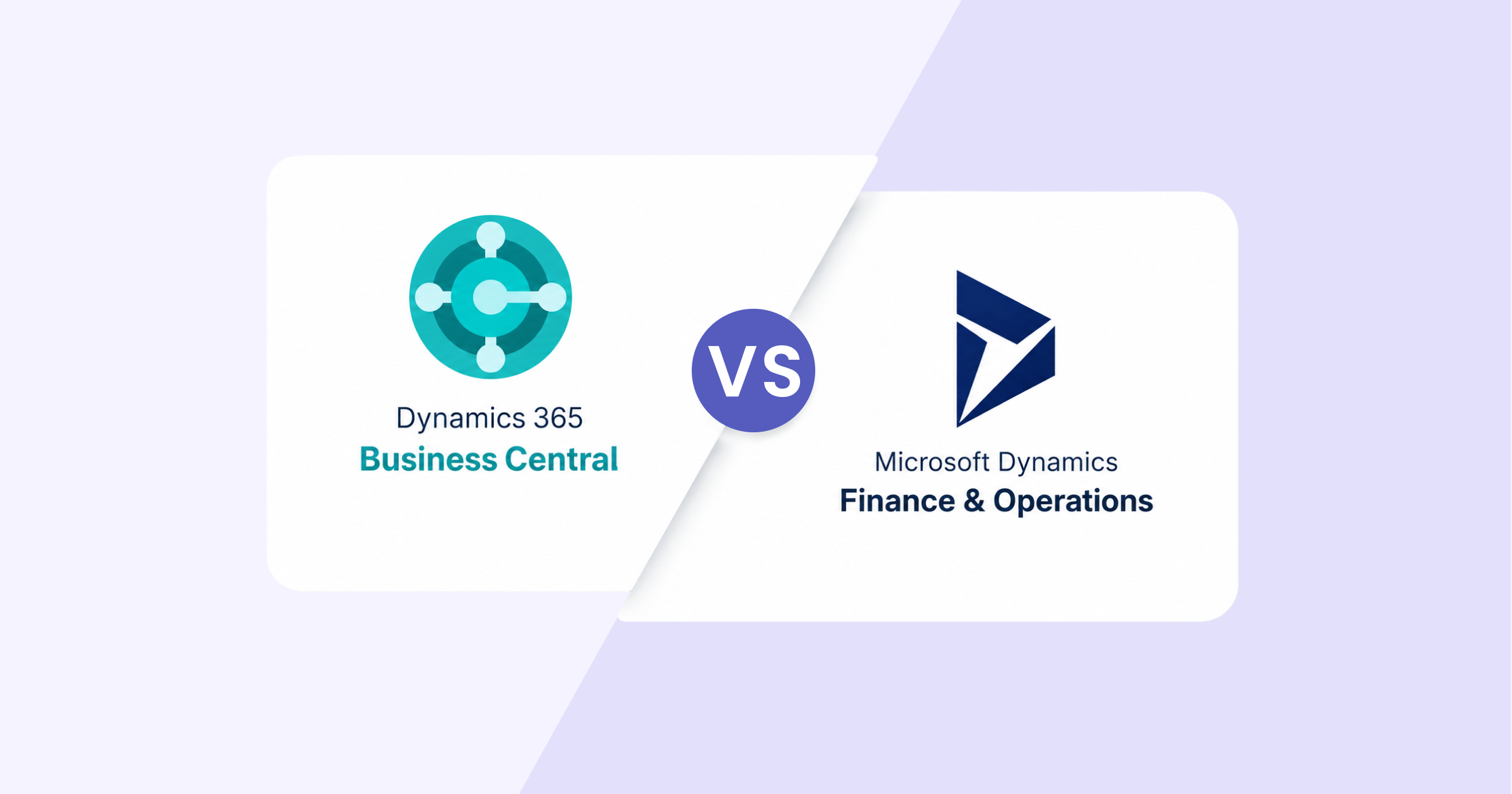 Dynamics 365 Business Central vs. Finance & Operations